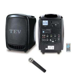 【TEV 台灣電音】藍芽/USB/SD單頻無線擴音機(TA300-1)