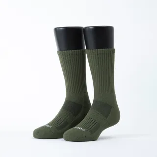 【Footer除臭襪】極簡素色主義者運動氣墊襪-男款-局部厚(ZH167)