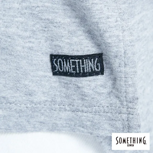【SOMETHING】女裝 清新V領休閒T恤(麻灰色)