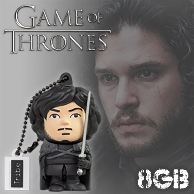 【TRIBE】冰與火之歌 Game of Thrones 8GB隨身碟-瓊恩·雪諾(Game of Thrones)