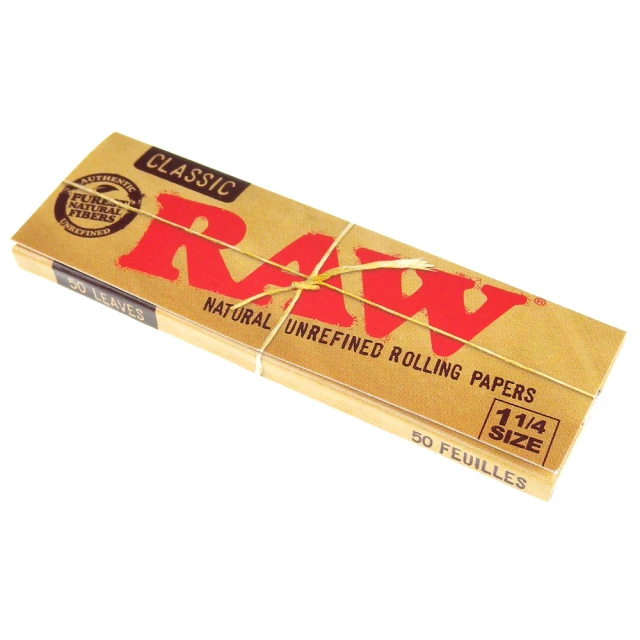 【RAW】西班牙進口-CLASSIC 1 1/4-未漂白天然捲煙紙*5包