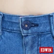 【EDWIN】JERSEYS EJ7透氣錐形迦績長褲-女款(中古藍)