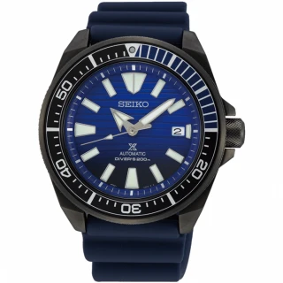 【SEIKO 精工】PROSPEXE PADI專業200M水鬼潛水機械腕錶-43.8mm(4R35-01X0A/SRPD09J1)