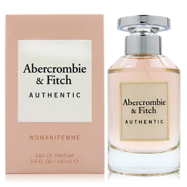 【Abercrombie & Fitch】*Authentic A&F 真我女性淡香精100ml(平行輸入)