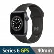 鋼化保貼超值組【Apple 蘋果】Apple Watch Series6 GPS 40mm 鋁金屬錶殼搭配運動錶帶