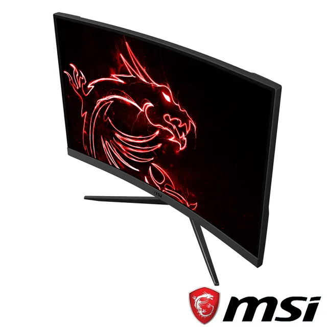 Msi 微星 Optix G27cq4 27型wqhd電競曲面顯示器 165hz 1500r曲面 Momo購物網