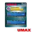 【UMAX】DDR4 3200 16GB 桌上型記憶體(8G*2/1024x8/含散熱片)