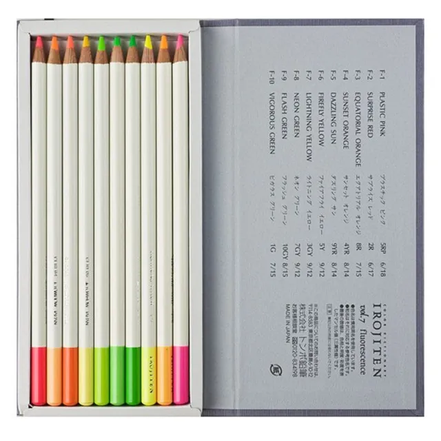 TOMBOW】TOMBOW IROJITEN 色辭典鉛筆第三集(3本共30色) - momo購物網