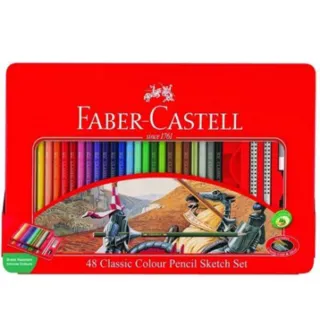 【Faber-Castell】油性色鉛筆48色(115849)