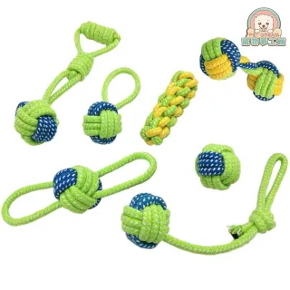 寵物夢工廠 玩具總動員7件組 全犬種耐咬玩耍 訓練 磨牙潔齒 Momo購物網