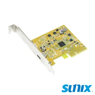 【SUNIX】USB3.2 Gen2x2 Type-C PCIe 擴充卡(USB2321C)