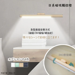 【CHIZY】日系美學磁吸觸控燈(充電式)