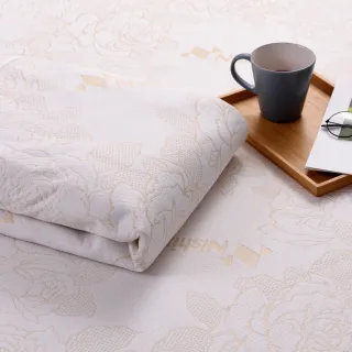 【織眠家族】針織緹花床包式防水保潔墊(特大)