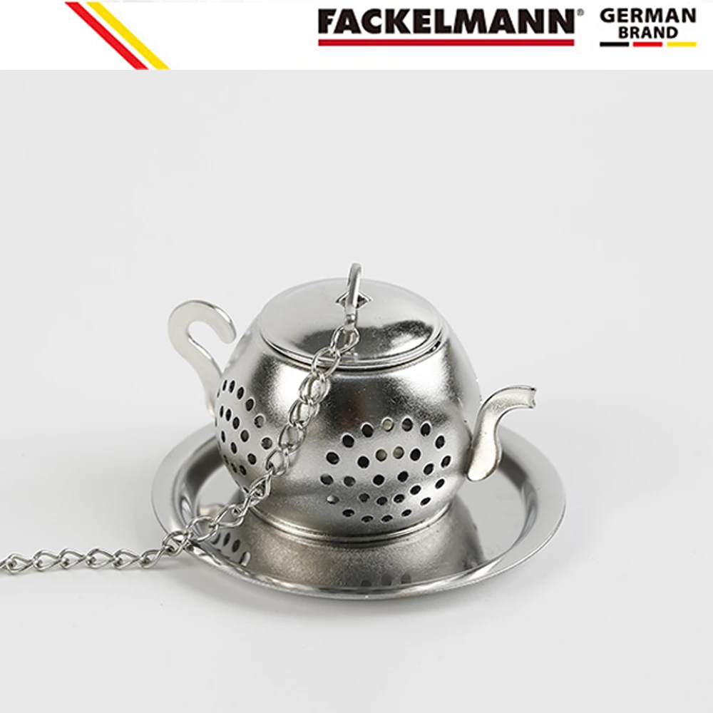 【德國法克漫 Fackelmann】弗洛迪壼型濾茶器-2入