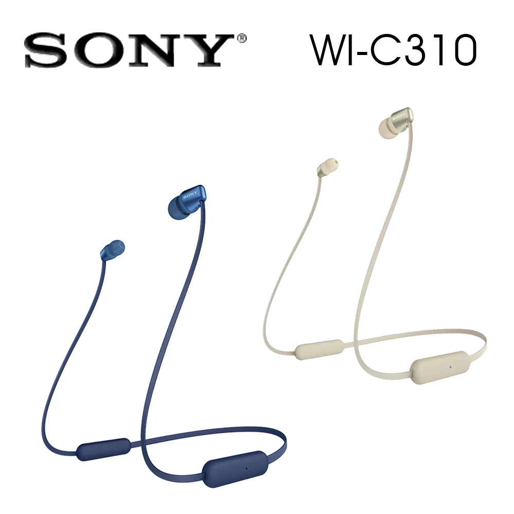 【SONY 索尼】WI-C310 無線藍牙入耳式耳機 續航力15H(2色)