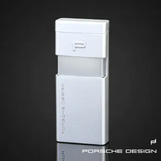 【Porsche Design 保時捷】P3642花型火焰打火機(銀)