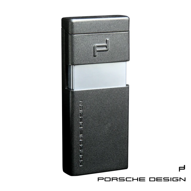 【Porsche Design 保時捷】P3642花型火焰打火機(深灰)