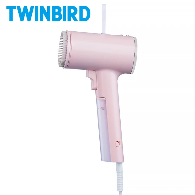 【日本TWINBIRD】美型蒸氣掛燙機-玫瑰粉(TB-G006TWRP)-H