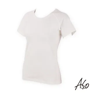 【A.S.O 阿瘦集團】負離子系列-女士排汗短袖上衣(白色)