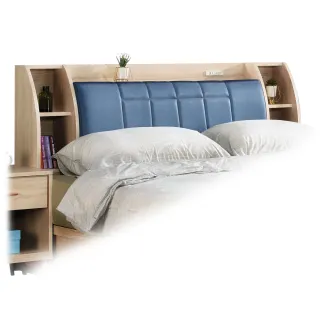 【Hampton 漢汀堡】尤拉系列5尺雙人床頭箱(雙人床頭箱/床頭箱/床頭)