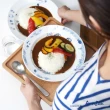 【AnnZen】《natural 69》日本波佐見燒 Passta皿盤-魚群(日本製 陶圓盤)