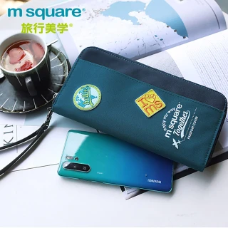 【M Square】長版手挽護照夾紀念版