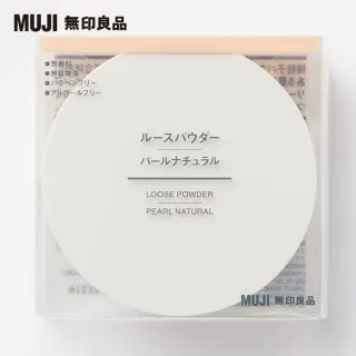 【MUJI 無印良品】蜜粉.大/珠光自然/18g