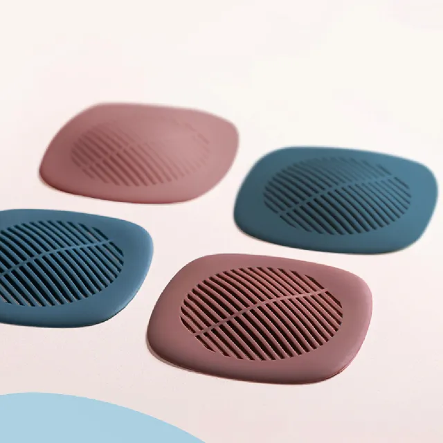 方圓吸盤矽膠排水孔過濾器 2入 廚房水槽濾網 浴室排水口也適用 Momo購物網