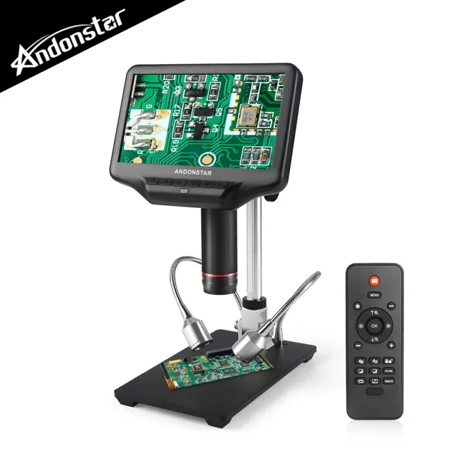 【Andonstar】7吋螢幕HDMI輸出數位顯微鏡(AD407)/
