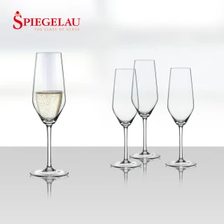 【Spiegelau】德國Style氣泡酒杯4入(德國無鉛水晶玻璃杯)