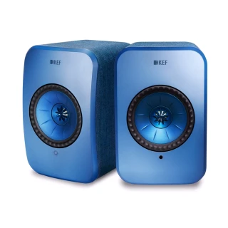 【KEF】英國 KEF LSX Hi-Fi 無線 WIFI 藍芽喇叭 藍色 內建擴大機(★還原音樂空間感 層次感 臨場感★)