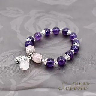 【Selene】招財貔貅紫水晶手鍊