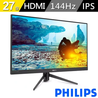 【Philips 飛利浦】272M8 27型 IPS 144Hz電競廣視角顯示器