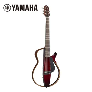 【YAMAHA 山葉】SLG200S CRB 靜音電民謠吉他 耀眼紅色(原廠公司貨 商品保固有保障)