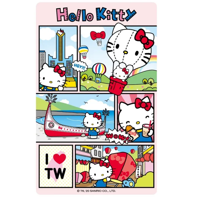 悠遊卡 代銷愛台灣悠遊卡 Hello Kitty漫畫3 Hello Kitty Momo購物網