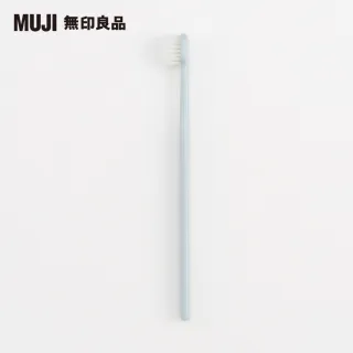 【MUJI 無印良品】聚丙烯牙刷/寬刷頭/藍.全長約172mm