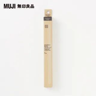 【MUJI 無印良品】聚丙烯牙刷/小刷頭/白.全長約162.5mm