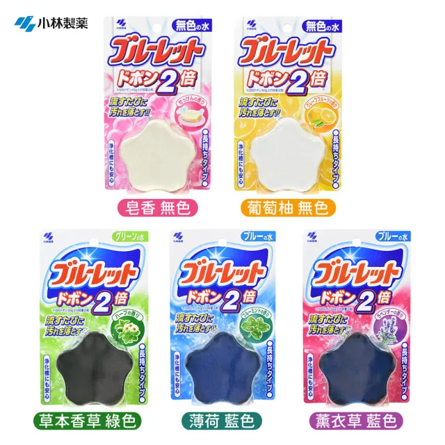 小林製藥 馬桶芳香消臭清潔錠 無色皂香1g Momo購物網