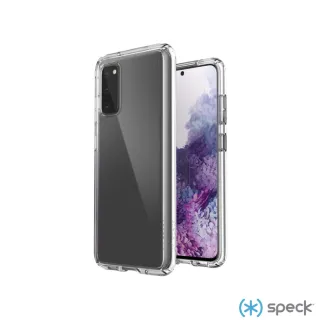 【Speck】Samsung S20 Galaxy Presidio Perfect-Clear 抗菌透明防摔保護殼(防摔保護殼)