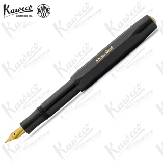 【KAWECO】CLASSIC SPORT系列 黑色 金尖 鋼筆