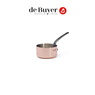 【de Buyer 畢耶】『Inocuivre 銅鍋系列』鑄鐵柄單柄調理鍋12cm