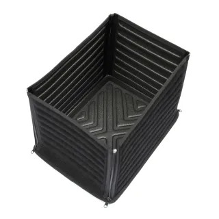 【3D】Cube折疊置物箱(黑)