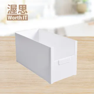 【渥思】日式多功能儲物盒寬款-L(多功能收納盒/櫥櫃收納)