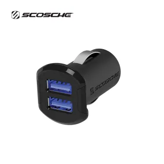 【SCOSCHE】SCOSCHE 進化者雙口USB車用充電器(車充 雙USB)