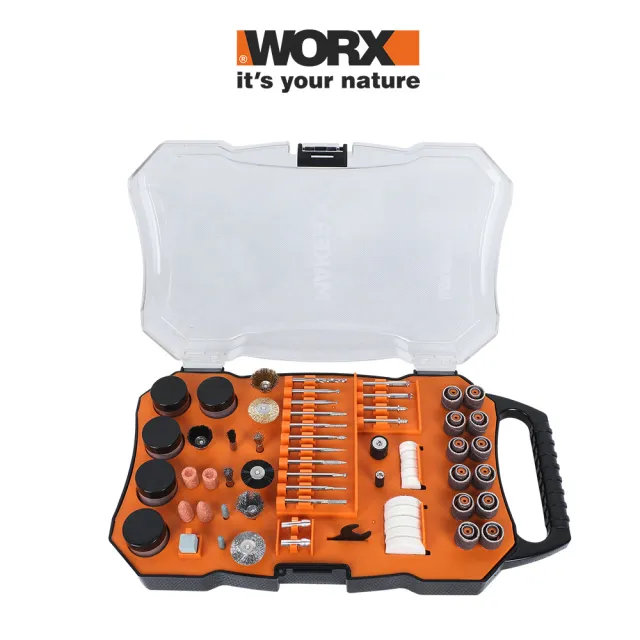 Worx 威克士 雕磨機配件201件套口袋小怪獸 Wa7208 Momo購物網