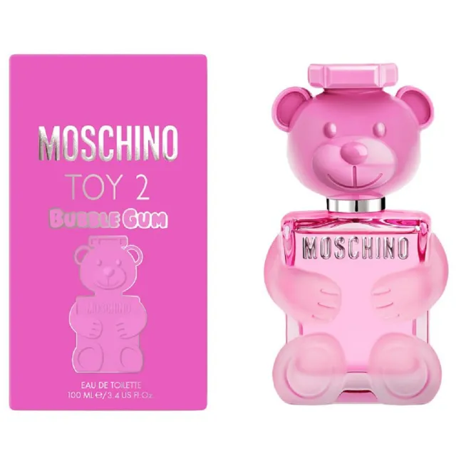 【MOSCHINO】Moschino Toy 2 Bubble Gum 泡泡熊女性淡香水 100ml(原廠公司貨)