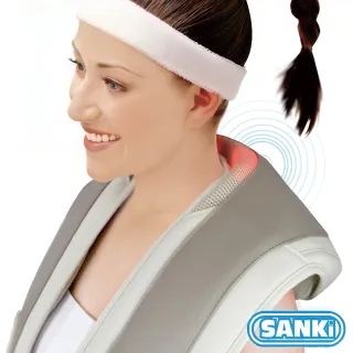 【日本SANKI三貴】肩頸按摩大師 回銷美國升級版(灰)
