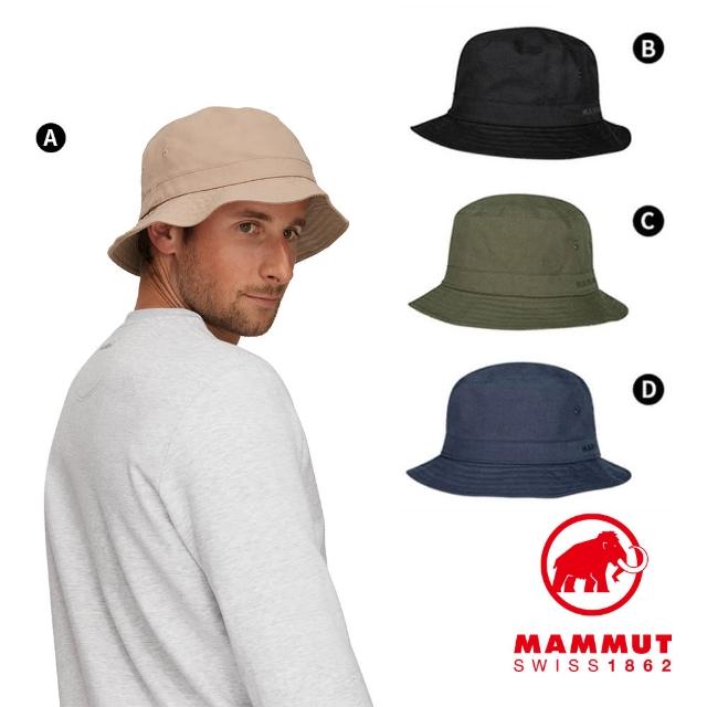 【Mammut 長毛象】Mammut Bucket Hat 雙面防曬漁夫帽 #1191-00621(四色任選)