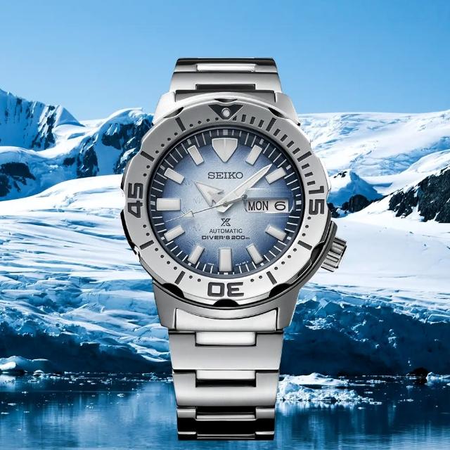 【SEIKO 精工】Prospex 愛海洋 企鵝漫步 200米潛水機械錶(SRPG57K1/4R36-11C0H)