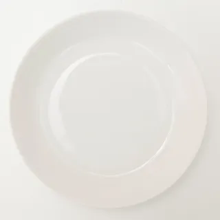 【NITORI 宜得利家居】白色瓷器 深圓盤 21cm A0063 白色系餐具(深圓盤)